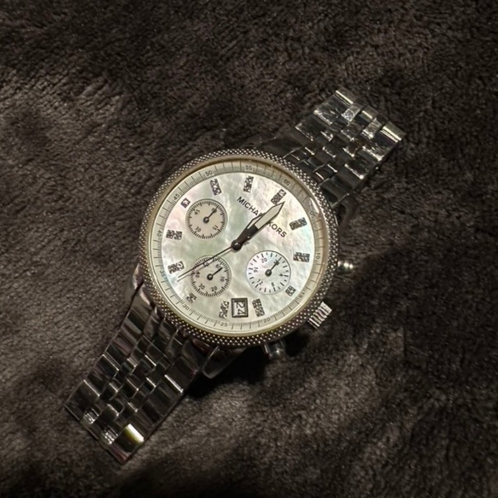 Michael Kors Ritz White Dial Watch